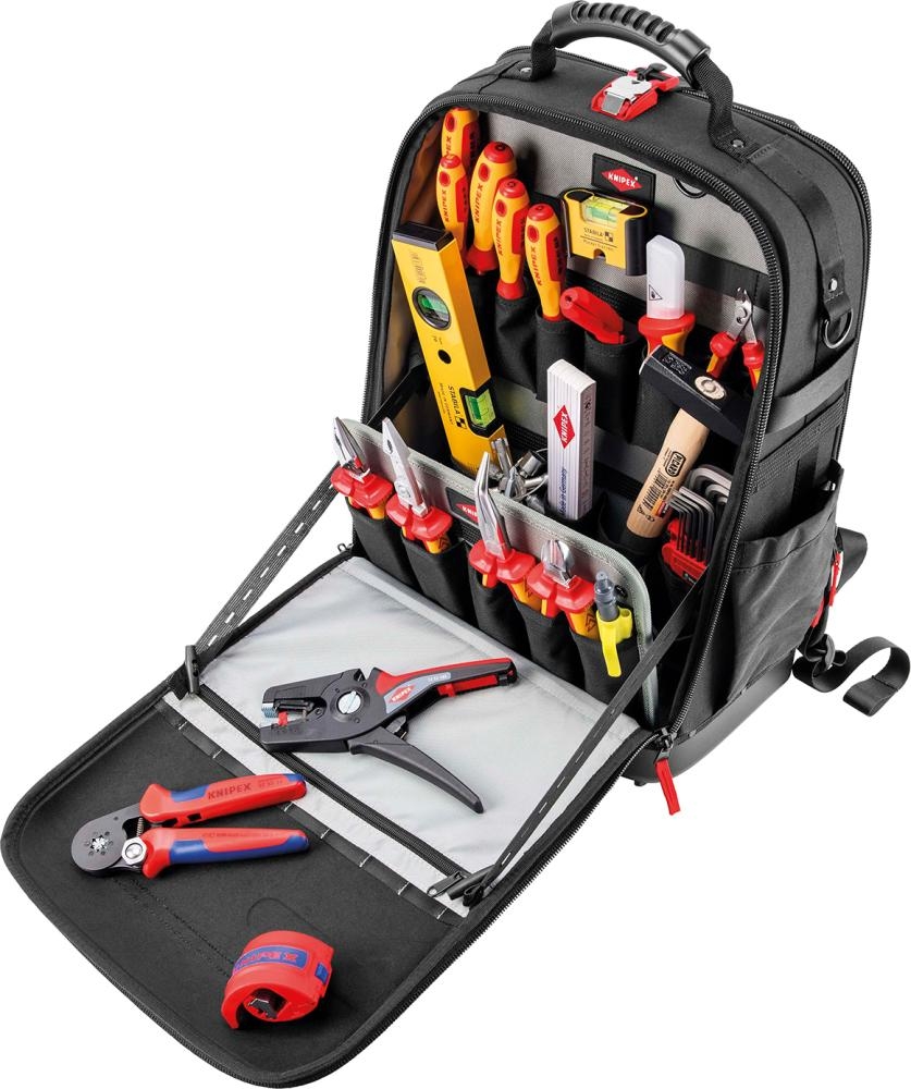 Knipex Werkzeugrucksack Modul X18 Elektro 23-tltg