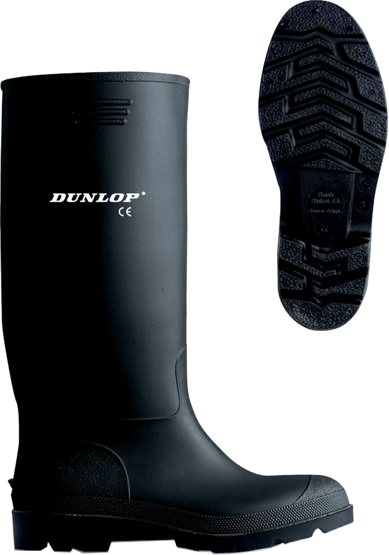 DUNLOP PVC-Stiefel PRICEMASTOR 701200 schwarz, Gr. 47