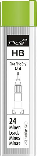 PICA Marker Fine Dry Graphit-Minenset HB (24 St.)