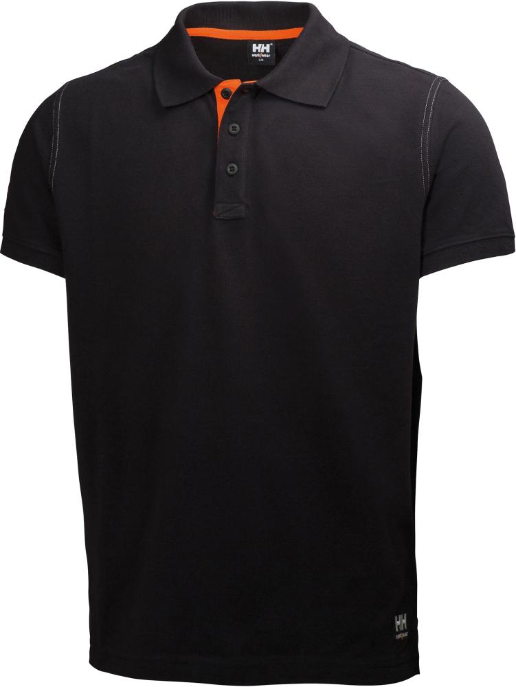 HELLY HANSEN Oxford SS-Polo 79025 Gr. S BLACK