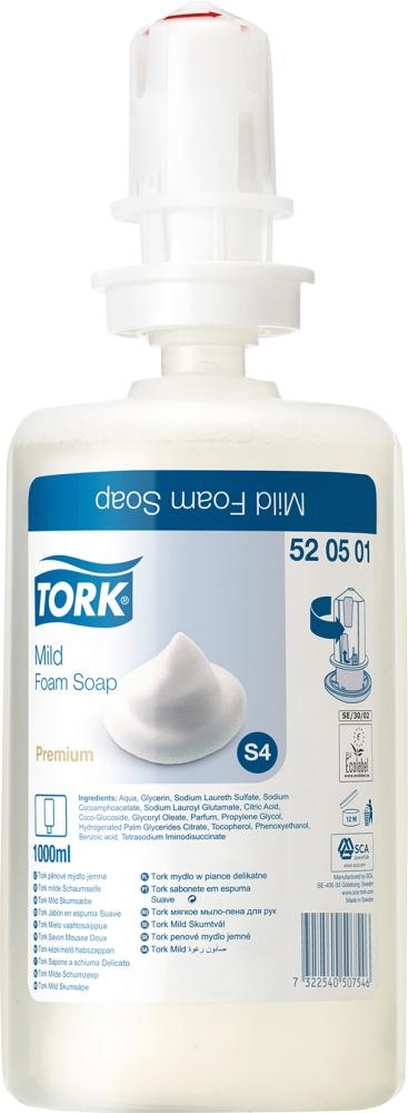 TORK Schaumseife mild VPE = 6 Flaschen à 1000ml