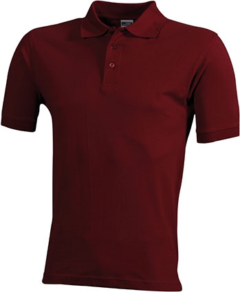 JN Classic Polo JN070 100%BW, wine, Größe 2XL