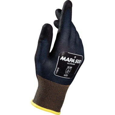 MAPA Handschuh Ultrane 500 blau-schwarz, Gr. 11