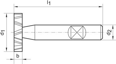 FORMAT Schlitzfräser DIN850 D K HSSE 32,5 x 10,0mm