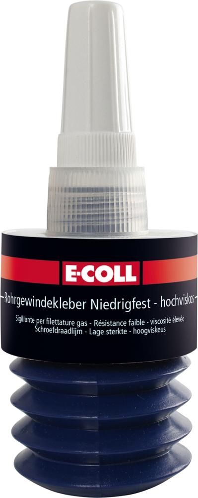 E-COLL Rohrgewindekleber niedrigfest-hochviskos, 50g