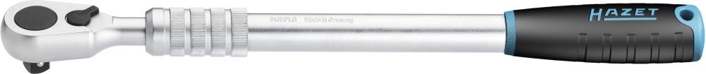 HAZET HiPer Feinzahn-Umschaltknarre 916HPLG ausziehbar 12,5mm,1/2Zoll 614mm