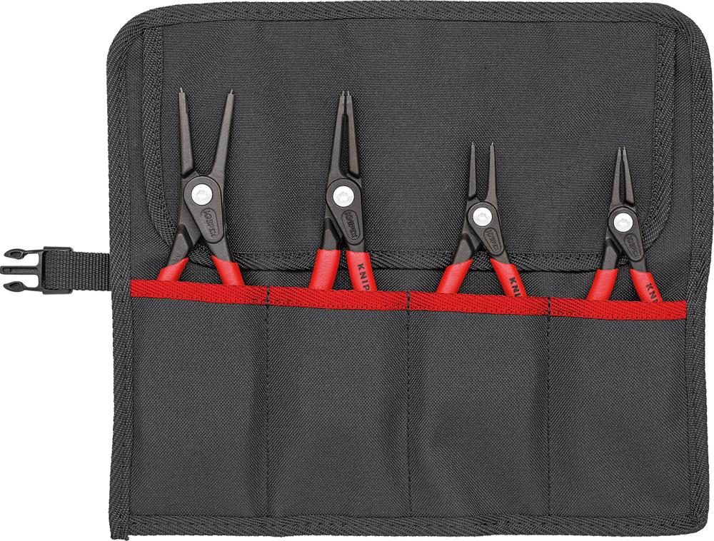 KNIPEX 00 19 57 Sicherungsringzangen-Set 4-teilig