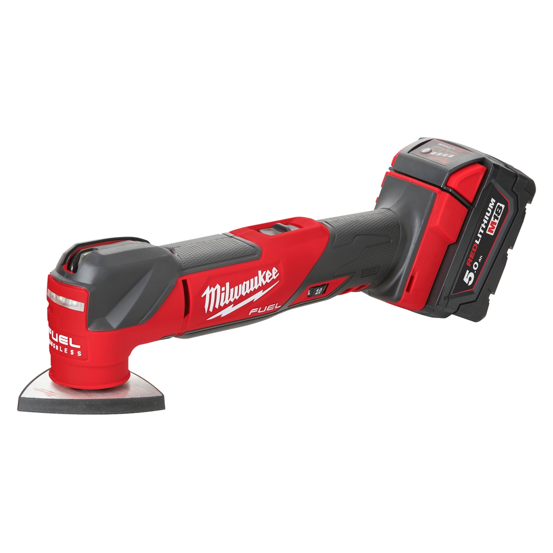 MILWAUKEE Akku-Multitool in HD Box FUEL M18FMT-502X, 2x5Ah, Ladegerät