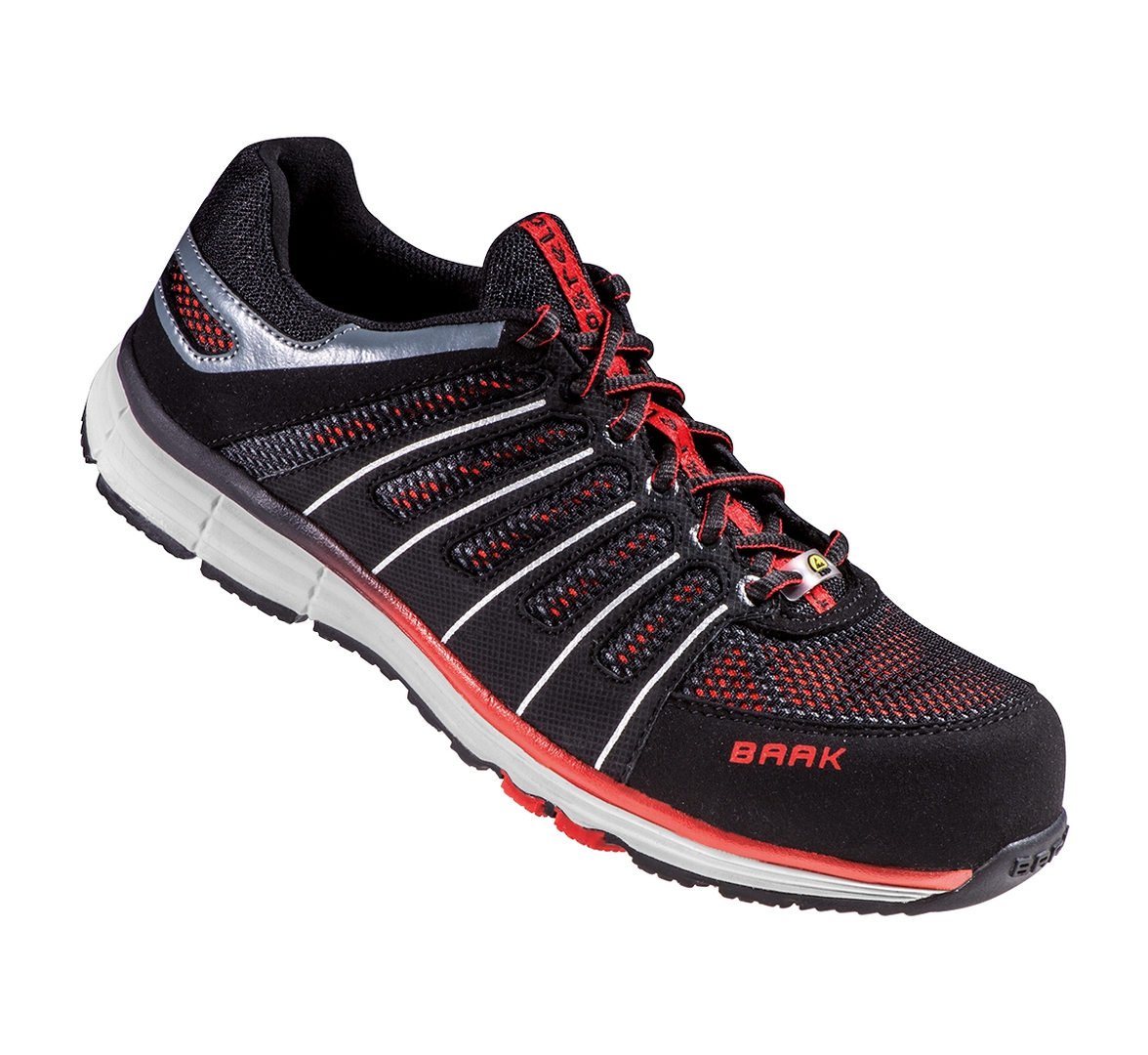 BAAK Halbschuh S1P SRC ESD 71502 RED Gr. 48