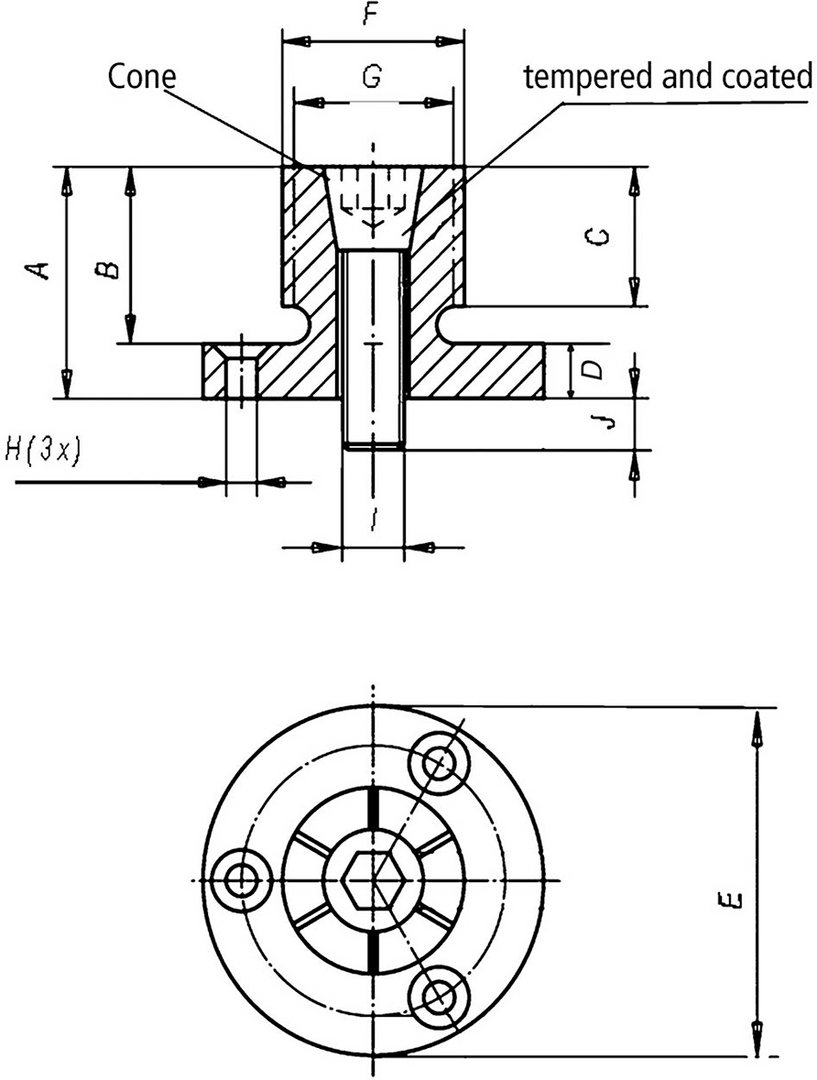 Spanndorn XPA M 2 x 7,40 mm IBT