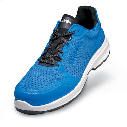 UVEX1 Sport Sicherheitshalbschuh 6599.0 S1, SRC, ESD, blau, Gr. 52, Weite 14