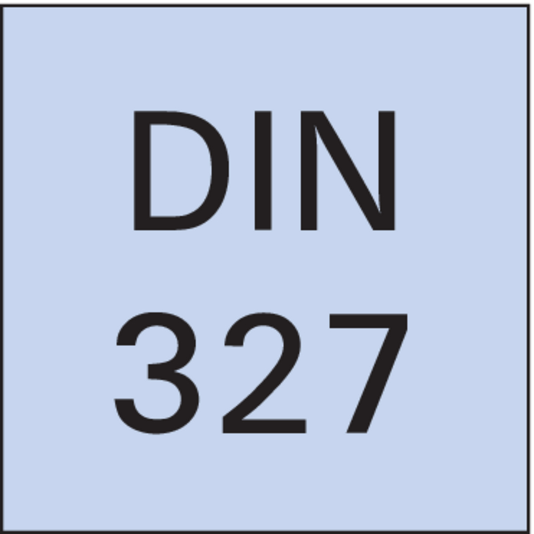 FORMAT 3-Schneiden-Fräser DIN327 K PM TiAlN 6,50mm