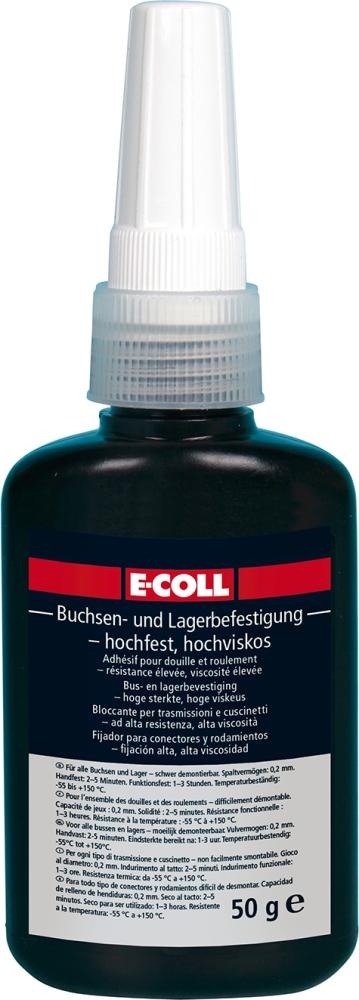 E-COLL Buchsen- & Lagerkleber hochfest-hochviskos, 50ml