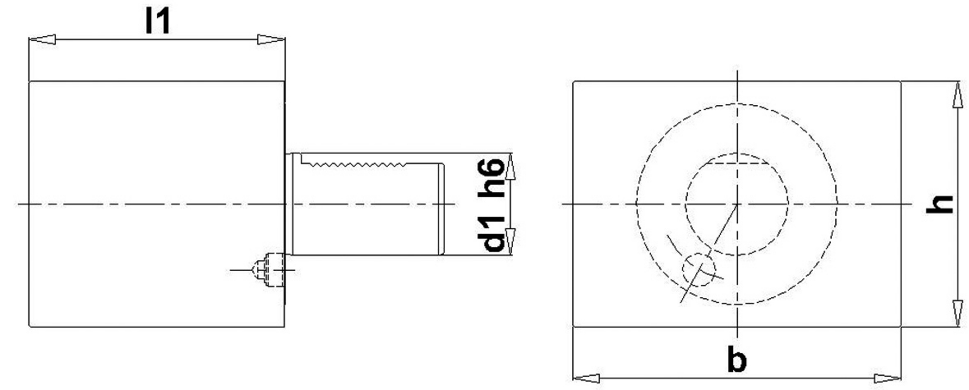 VDI Vierkant Rohling A1 40x100mm