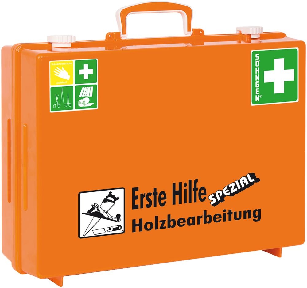 ERSTEHILFE-KOFFER SPEZIAL HOLZBEARBEITUNG