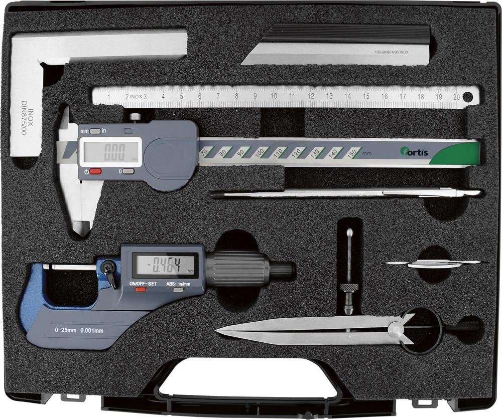 Messzeugsatz 7-teilig digital FORTIS