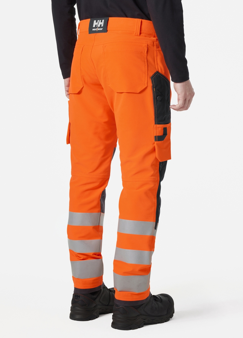 HELLY HANSEN ALNA 4X WORK PANT CL 2 77430 Gr. C148 Hivis ORANGE