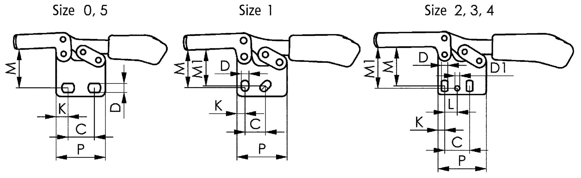 Waagrecht - Spanner 6832 Gr. 2 AMF