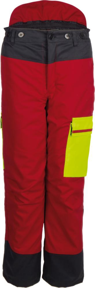 Bundhose Forest jack Red Gr. 46/48,rot/anth./gelb