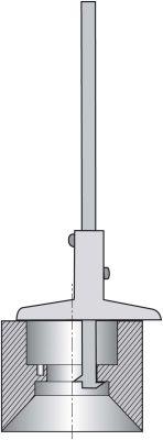 FORTIS Tiefenmessschieber IP54 digital 300x150x0,01/, abgewinkelt