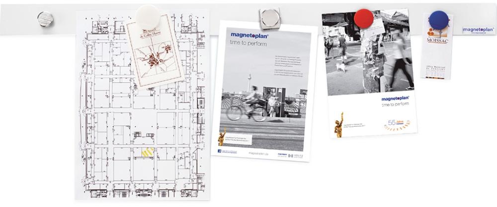 Magnetleisten-Set 1000mm m. 6 Haltemagneten