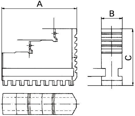 FORMAT Dreibackensatz DIN6350 BB