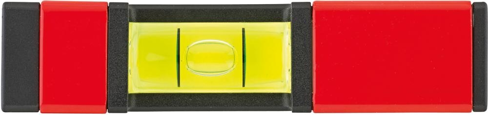 FORMAT Magnet-Wasserwaage Mini 10cm mit 2 Libellen