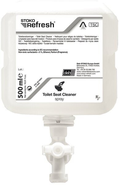 SC JOHNSON STOKO Refresh Toilet Seat CleanerSpray (TSC) 500 ml Flasche, 35010