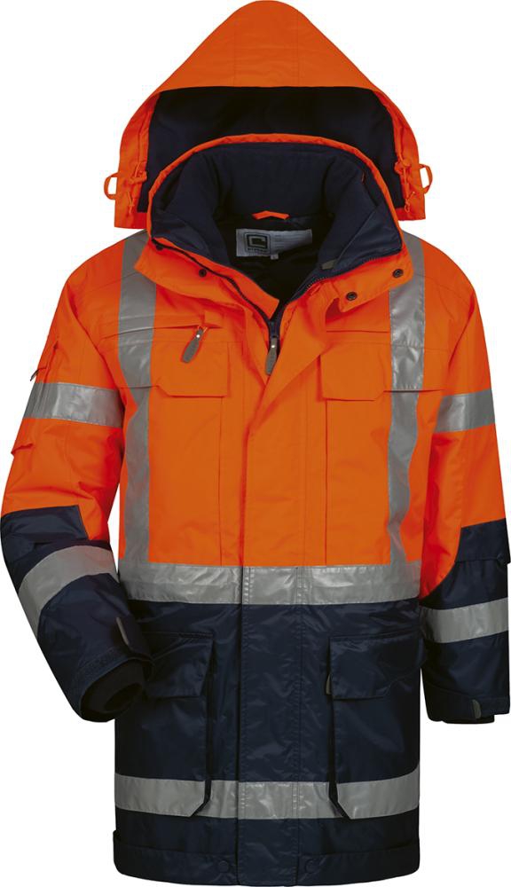 Warnparka Wallace, 4in1, Gr. 3XL, orange