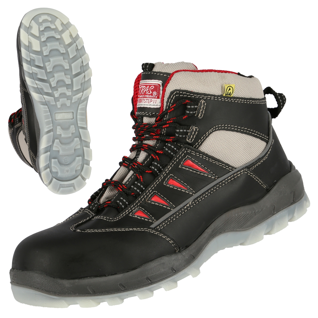 NITRAS SPORT STEP, Sicherheitsstiefel Mid, 7301, ESD, S3, Gr. 39