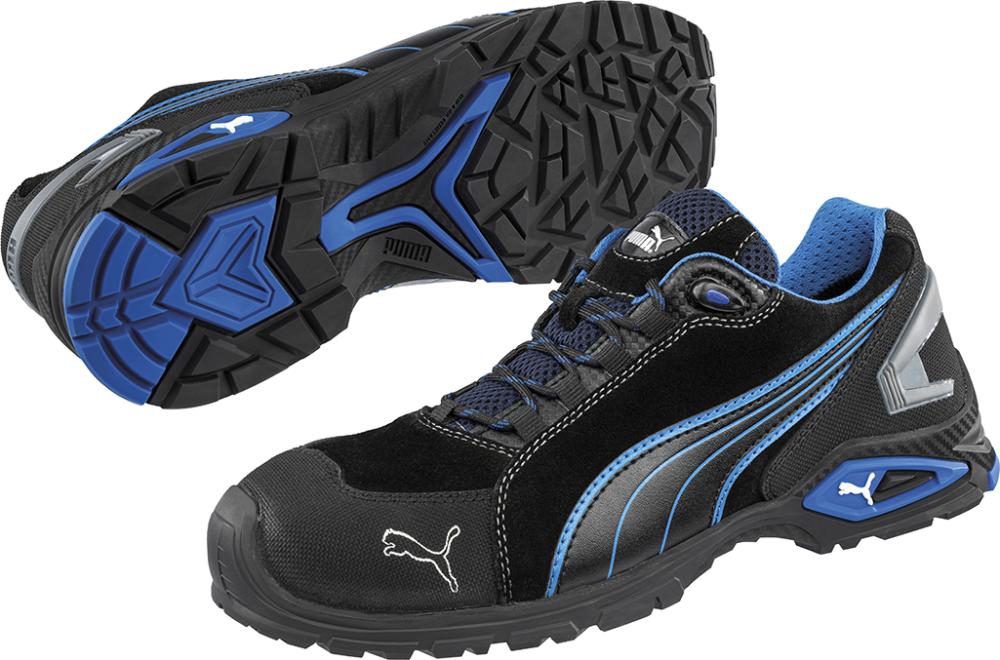 Puma Halbschuh 642750 S3 SRC schwarz/blau Gr. 39