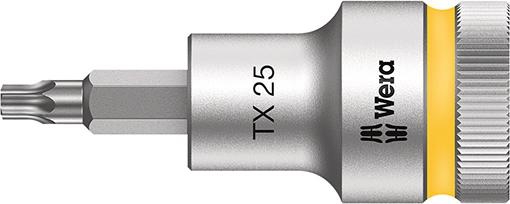 Schraubendr.-Einsatz 1/2" T25x 60mm Haltef.    Wera