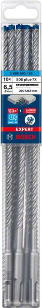 BOSCH Hammerbohrer EXPERT SDS Plus-7X 6,5x200x265 mm, VE 10