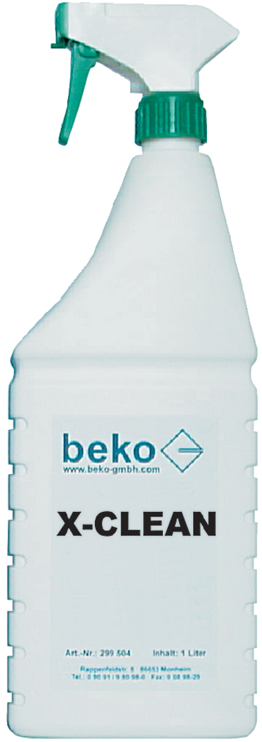 BEKO X-CLEAN Reinigungs-Konzentrat 1Liter Konzentrat + Sprühflasche