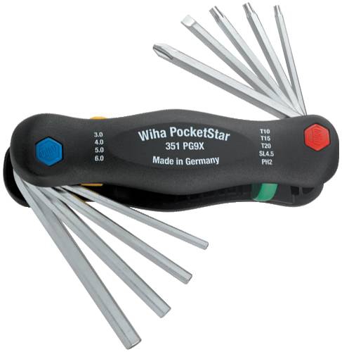 WIHA Sechskant-Klapphalter PocketStar 351 PK7  POCKETSTAR, KLEIN