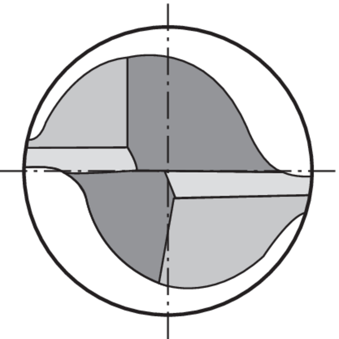 FORMAT GT Torusfräser VHM 16/2,0mm Z2 kurz HA TA-C