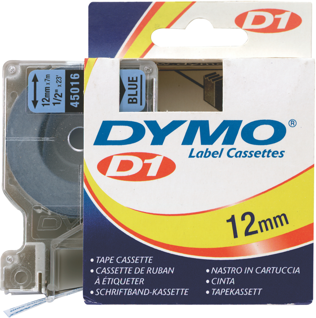 DYMO Schriftbandkassette D1 S0720670 9mmx7m sw auf tr