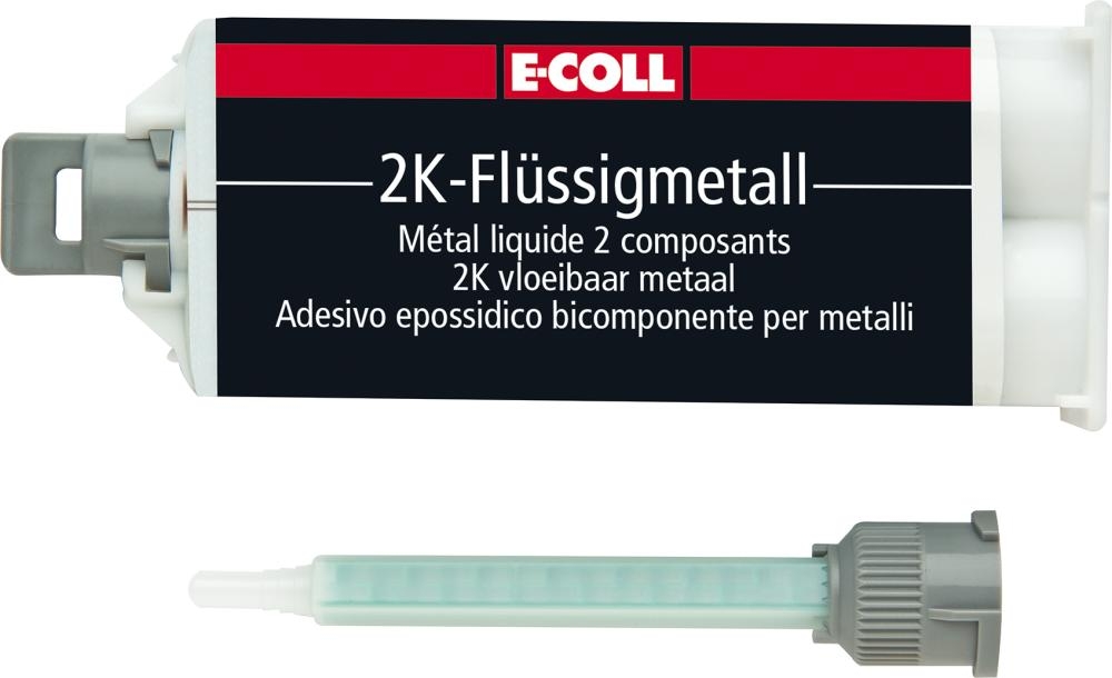 2K-Flüssig-Metall 50ml Kartusche E-COLL