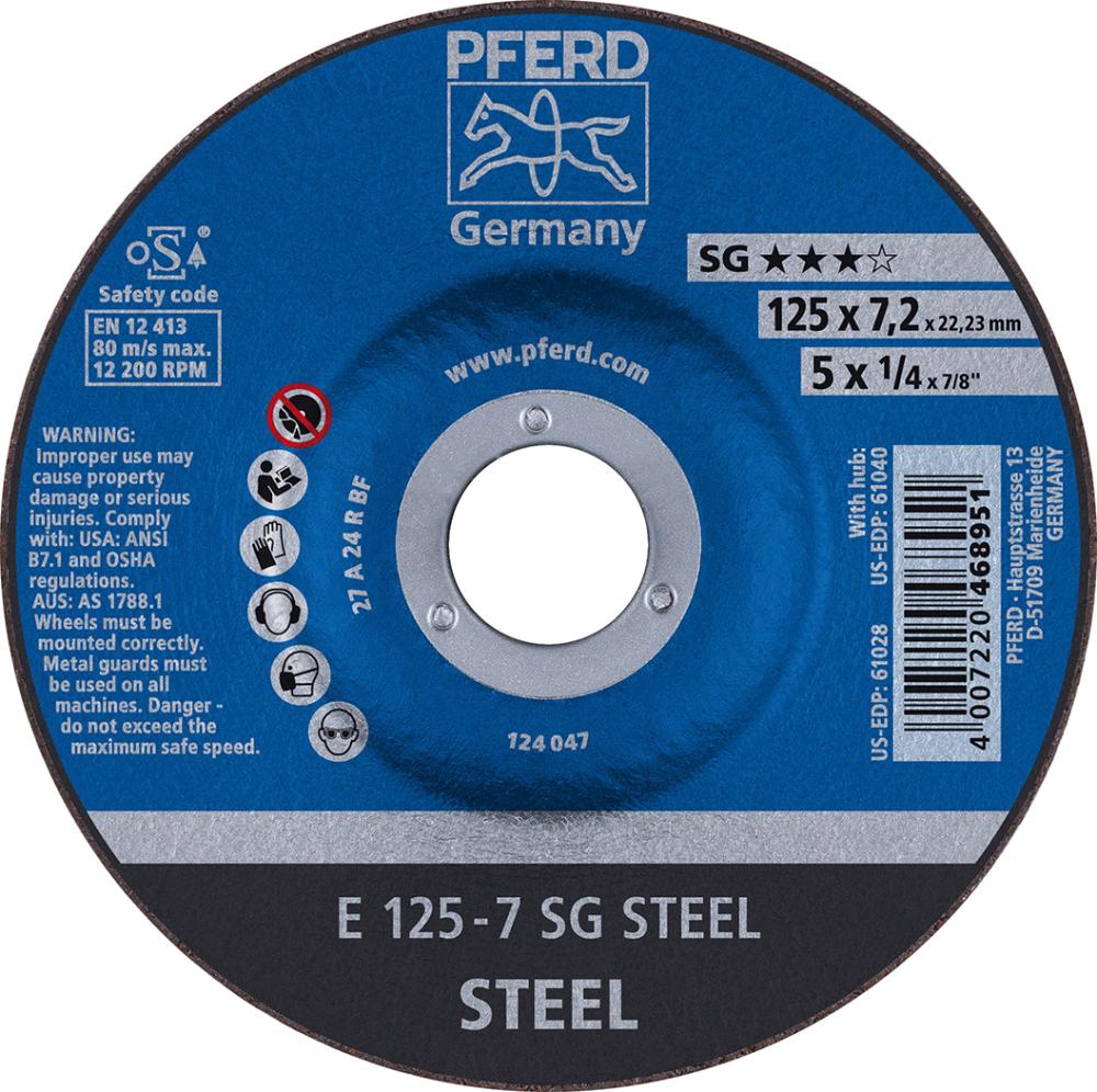 PFERD Schruppscheiben E 115-4 A 24 R SG PIPE