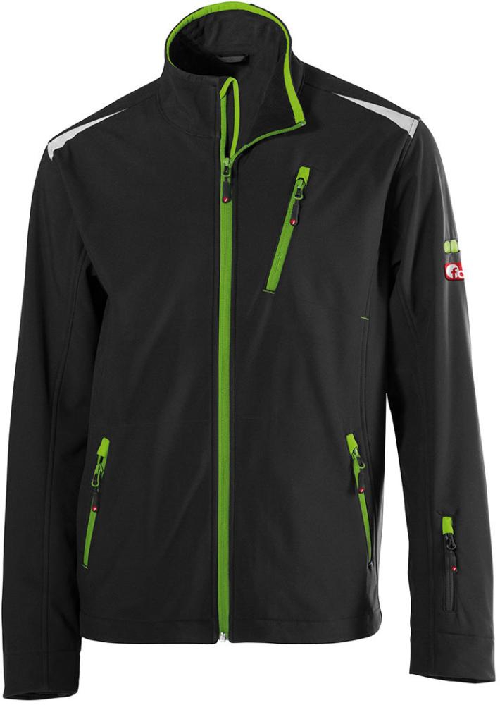 FORTIS Kids Jacke 24, schw./limegreen,Gr98-104