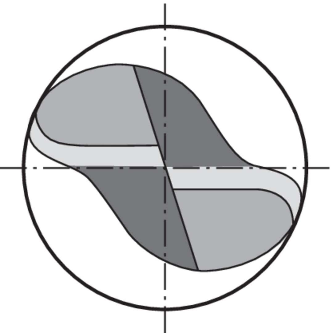 FORMAT Radiusfräser WN VHM TiAlN 2,0 mm HB Z 2 K