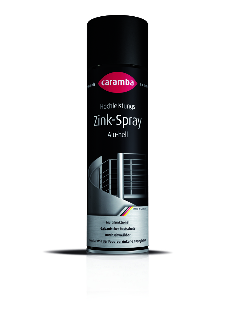 CARAMBA Zink-Spray mattgrau 500 ml Spraydose "Profi-Serie"