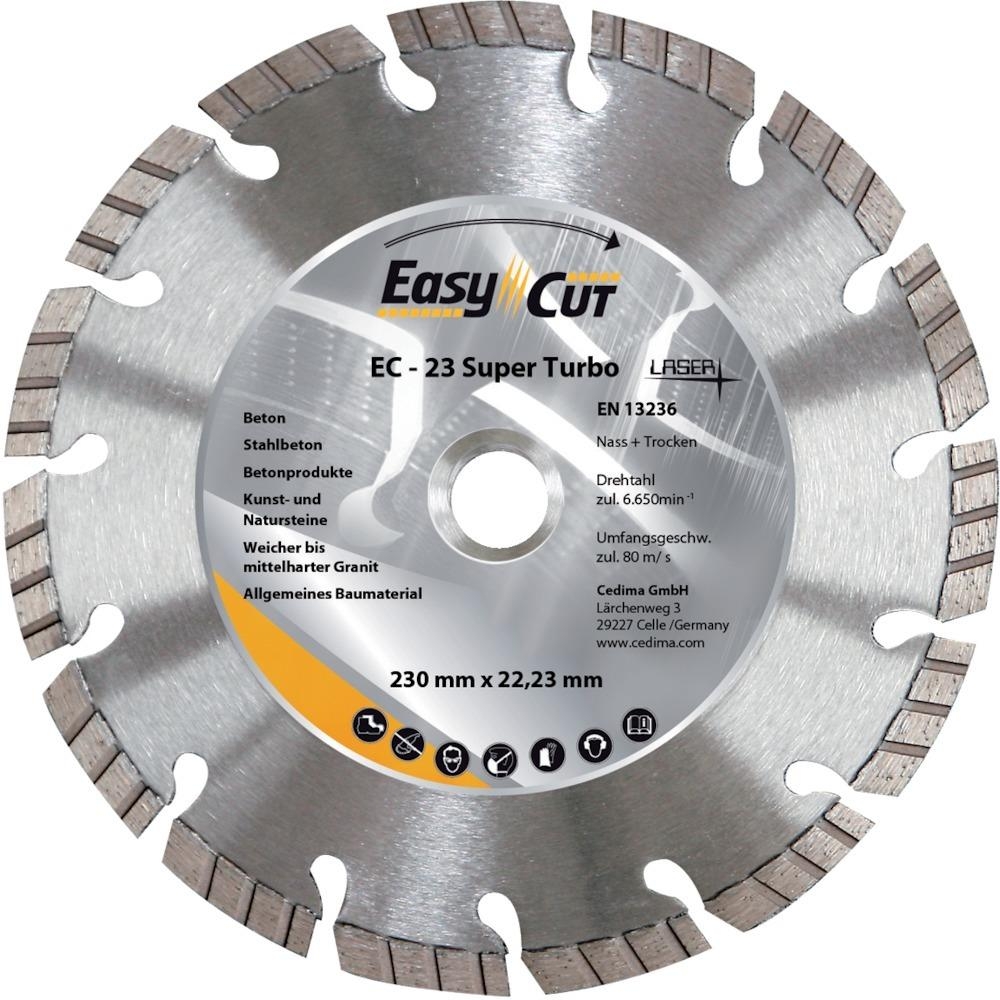 Dia.-Trennscheibe EC- 23 230x2,4x10x22,23mm Cedima