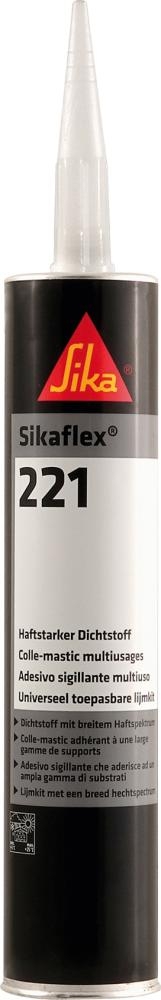 Sikaflex-221 300ml schwarz (MDI)Silka