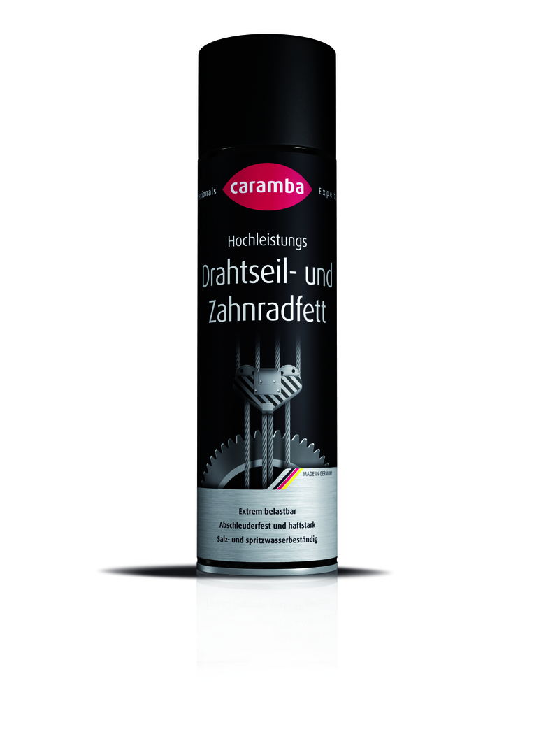 CARAMBA Hochlast Drahtseil- und Zahnrad- fett, 500 ml Spraydose "Profi-Serie"