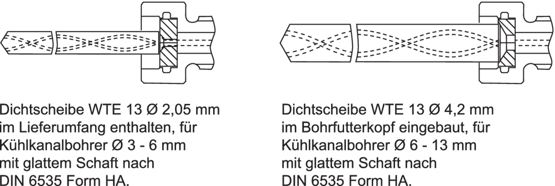 Kurzbohrfutter NC 30 / 2,5 - 16 mm / IK WTE