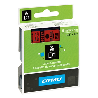 DYMO Schriftbandkassette D1 S0720670 9mmx7m sw auf tr