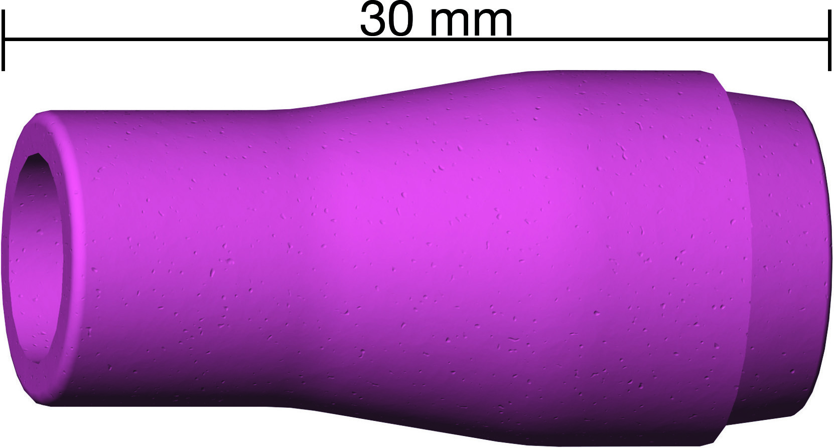 Keramikgasdüse Gr.10 16,0x30,0 mm Nr. 11