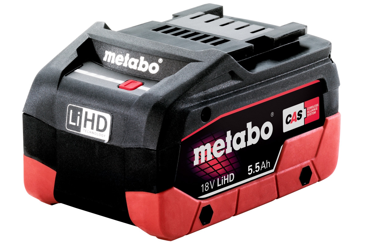 Ersatzakku LiHD 18,0 V 5,5 Ah      Metabo