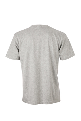 JN T-Shirt Round-T Heavy JN002 100%BW, grey-heather, Größe M